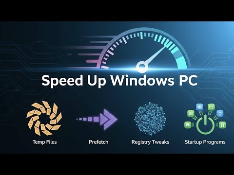 Windows PC-কে Superfast করুন 🚀 | উইন্ডোজ 10 ও 11 অপটিমাইজেশন টিপস (2025)