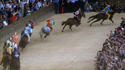 Thousands thrill at historic Palio horse race in Siena