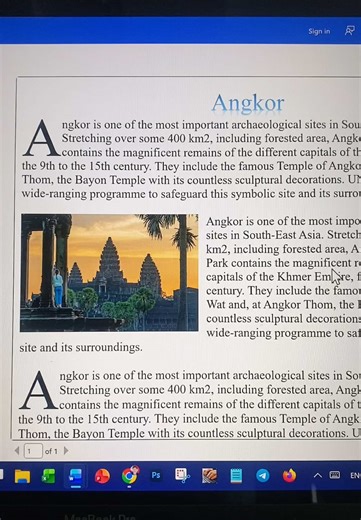 👉របៀបកំណត់អក្សរធំ💬នៅដើមបន្ទាត់ ហៅថា Drop-cap 📚ក្នុងកម្មវិធី Word ការងារនេះច្រើនឃើញក្នុងអត្ថបទ សារព័ត៌មានផ្សេងៗ 🧑‍💻✍️ #Word #News #Dropcap #cscomputer #fyp