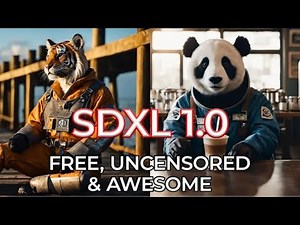 Stable Diffusion SDXL 1.0 - FREE And UNCENSORED (NSFW) - Quick Tutorial