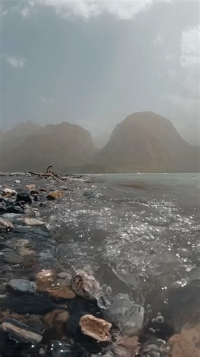 2.1M views · 127 reactions | Grooving with the waves ❤️ Shot this at 240FPS on GOPRO 10 at Iskanderkul Lake in Tajikistan  Used Zhiyun Smooth Q on a extended monopod to a achieve the stability. #gopro #slowmotion #alpinelake #cinematography #filmmaker #gimbaloperator | Sayan Nath | Facebook
