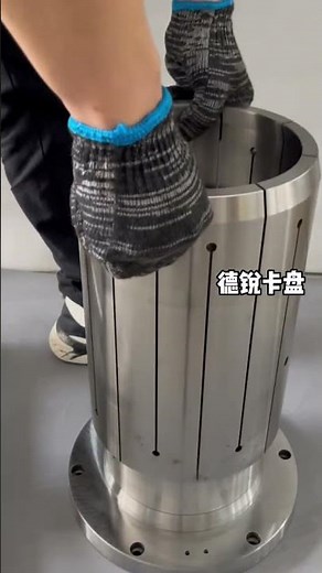 Expanding mandrel high accuracy high rigidity double-angle principle