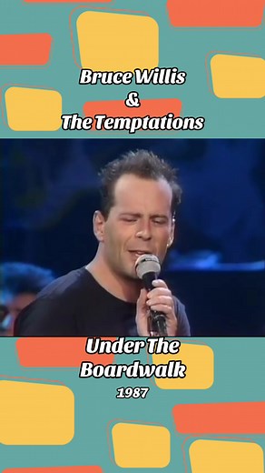 Hollywood icon Bruce Willis teamed up with legendary vocal group The Temptations to cover The Drifters’ classic “Under the Boardwalk