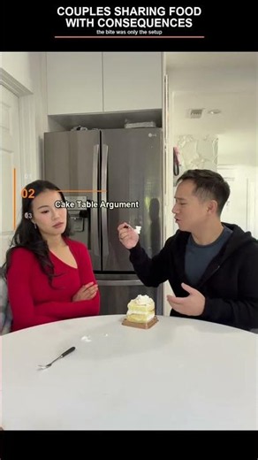 Couples Sharing Food With Consequences Hot Pot Side Eye
