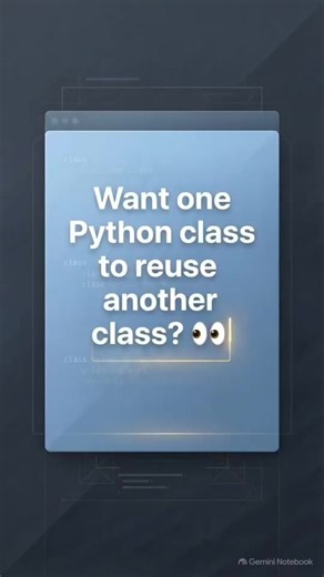 🐍 Python Inheritance Made Easy! Why write the same code again and again? With Inheritance, one class can reuse the methods and attributes of another class. 💡 Save this video for your Python OOP journey! 🚀 #Python #PythonProgramming #PythonOOP #Inheritance #Coding