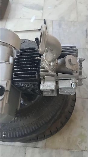 Splendor's old engine converted into a new engine#shortvideo #splendor #hero