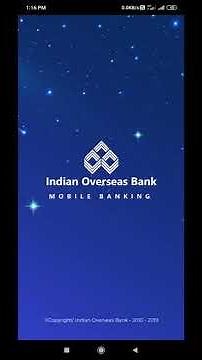 IOB New Mobile Banking App - All in one