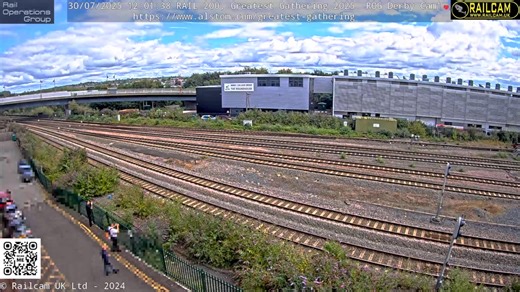3.2K views · 73 reactions | Here we go with round 2! The Bahamas Locomotive Society #LMS Jubilee Class No. 45596 'Bahamas' arrived at Litchurch Lane this morning, courtesy of West Coast Railways, with support coach No. 14060 in tow. ℹ️ 5Z35 #Tyseley Standard Gauge Steam Trust to #Derby Litchurch Lane  #Derby Rail Operations Group  30th July 2025 The Greatest Gathering Railway200 ALSTOM Bahamas Locomotive Society | Railcam | Facebook