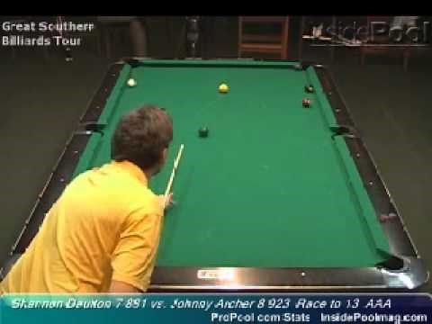 Billiards Johnny Archer vs Shannon Daulton 9-Ball Match