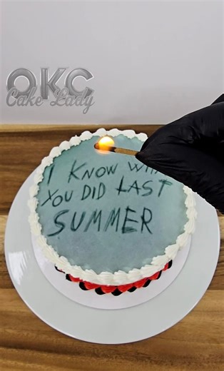 I accidentally created a whole new franchise: Scream What You Did Last Summer! 🤦🏾‍♀️ #cake #movie #funny #art #cakedecorating | OKC Cake Lady