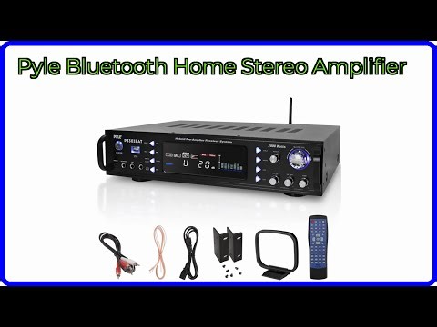 REVIEW (2025): Pyle Bluetooth Home Stereo Amplifier. ESSENTIAL details.