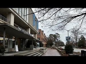 University of North Carolina (UNC) Campus Tour in 4K