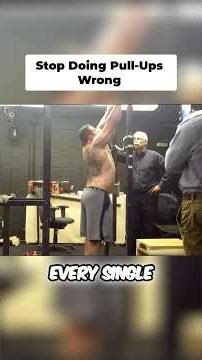 How to properly do the McGill pull up! #strengthtraining #pullups #mcgillpullup #mcgillmethod