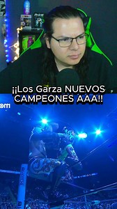 ¡¡Los Garza NUEVOS CAMPEONES AAA!! #WWE #wrestling #prowrestler #prowrestling #WrestleMania | UkeWrestling