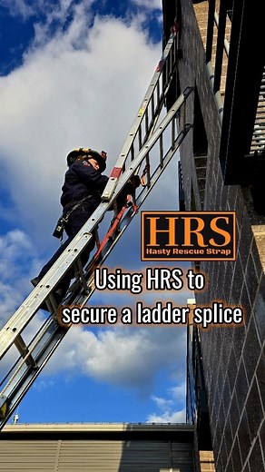 Hasty Rescue Strap - Hasty Fire Products, LLC on Instagram: "🔥🪜Ladder Splicing with HRS🪜🔥 The rescue last week in Fort Dodge made ladder splicing going viral. There have been multiple posts on social media of different variations, and how guys are securing the ladders together during this skill. It got me thinking..... I bet we can quickly secure the ladders together with the Hasty Rescue Strap. . I'll be honest, ladder splicing itself is NOT a skill I'm very spun up on. It's not something t