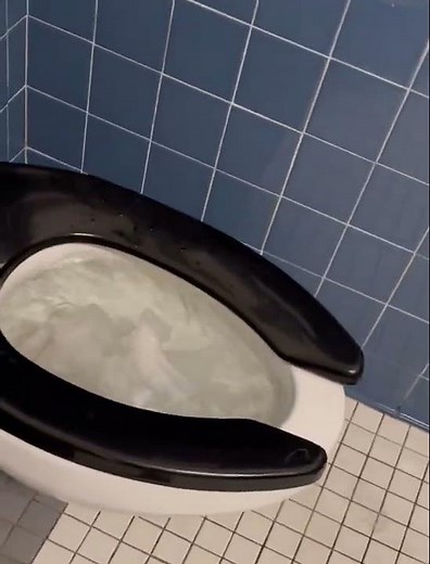 Kid overflows school toilet