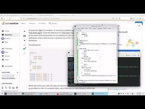 Leetcode 4 "Median of Two Sorted Arrays" screencast part 1 (with commentary!)