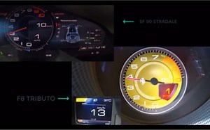 法拉利SF90 VS F8、蹦直线420期