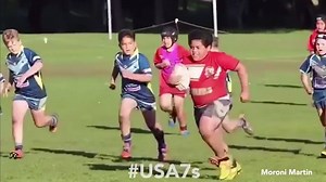 Young man is an absolute savage 💪 via USA Sevens Rugby | Whistle Sports
