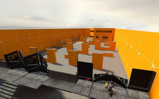 【GMOD】地图推荐：一个小型PVP和PVE地图