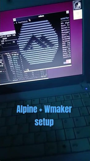 best combo using 230mb ram in idle #linux #archlinux #alpine #coding #unixcommands #hacker #unix