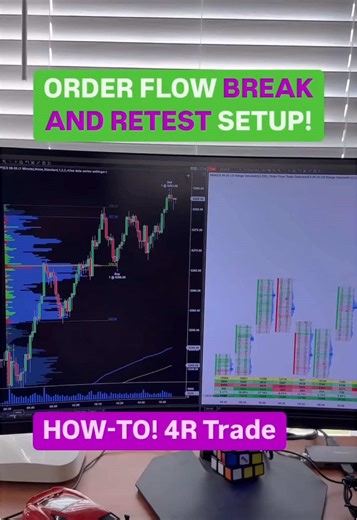 Positioning myself with a large market participant by using order flow to spot him, and riding the trend to profit.💰#bidsandoffers #orderflow #trading #daytrading #trader #technicalanalysis #futures #stocks #options #signals #ict #smt #footprint #thesis #stoploss #riskreward #speculation #supplyanddemand #vwap #breakout #tradingstrategy #delta #bids #offers #depthofmarket #tapereading #scalping #swingtrading #investing #entrepreneur