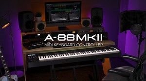 Introducing the Roland A-88MKII, the latest in our long line of professional MIDI controllers. The Roland A-88MKII is supremely playable, with onboard creative tools for today's musicians and producers. Our acclaimed PHA-4 hammer-action keyboard and built-to-last quality combine with modern features like USB-C connectivity, RGB-lit controls, and MIDI 2.0 (coming soon) for the best performance in its class. For more information, please visit http://www.rsamusic.co.za/products/a-88mk2/ | Roland