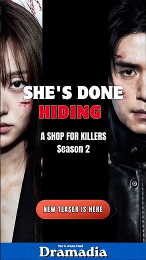 JIN MAN RETURNS!!! A Shop for Killers S2 New Poster & Trailer reveal #kdramaaddict