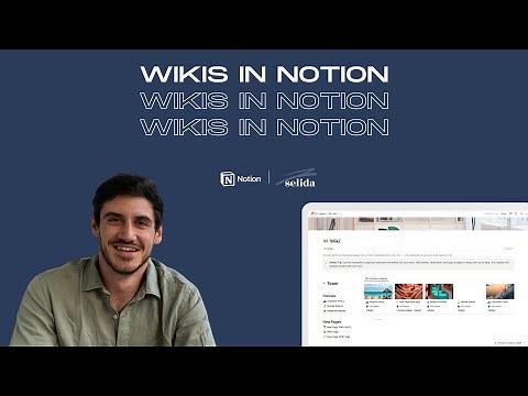 How to set up a Wiki in Notion