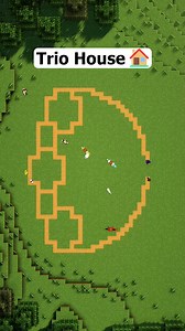 78K views · 1.5K reactions | Minecraft Easy Trio House #minecraftbuilds #minecrafttutorial #minecraft | Humoky | Facebook