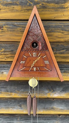 Cuckoo Clock 1970s, Wall clock, Working Cuckoo Clock, Wooden clock, Soviet clock, Clock, ON SALE