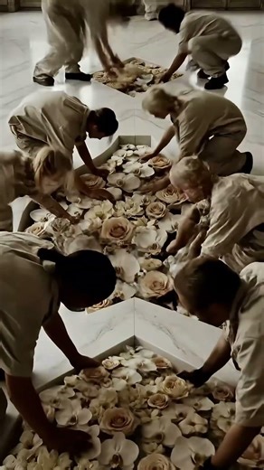 💎 Ultra-Luxury Living Room Concept | Imperial Floral Marble Residence