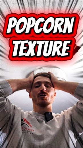 Onboard Drywall Restoration on Instagram: "Popcorn ceiling, meet your match 🍿 Watch the texture get repaired, blended, and disappear like it was never there. Clean process. Clean finish. #popcornceiling #ceilingrepair #drywallrepair #satisfyingrepairs #OnboardDrywall"