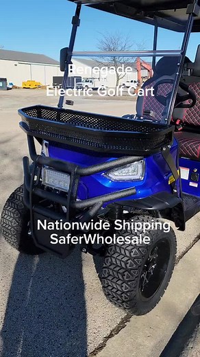 Coolest Electric Golf Cart Renegade From SaferWholesale. #golfcart #golfcartforsale #kandi #kandikid #coleman #notcoleman #lifted #custom #customized #golfing #fun #funny #comedy #nice #fast #full #blue #fyp #fypシ #fypage #fypシ゚viral #tiktok #users