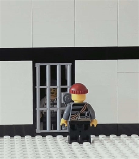 stop motion lego jail break #lego #stopmotion #legostopmotion #fyp #viral