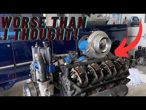 7.3L Powerstroke engine tear down!