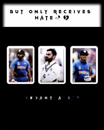 Even after doing best for country🥀💔 | #cricket #csc #hate | Vedant Aditz |