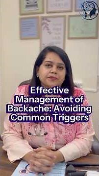 Backache Explained | Causes, Disc Problems & Prevention Tips | Dr. Nitika Mahajan