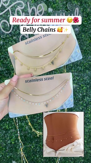 Summer Ready Belly Chains for a Stylish Look
