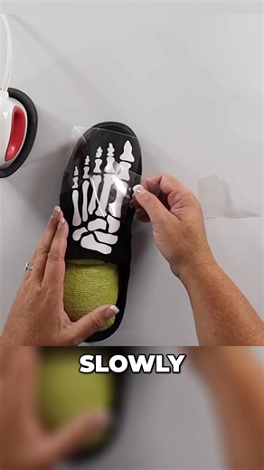 1.1K views | Watch how someone transforms ordinary shoes into fun skeleton shoes. Ironing magically removes any wrinkles. These shoes are great for Halloween or any time of year. Tag someone who would love these! #skeletonshoes #DIYshoes #shoes #Halloween #skeleton #craft #fashion https://thecraftyblogstalker.com/skeleton-shoes-iron-on-vinyl/ | The Crafty Blog Stalker | Facebook