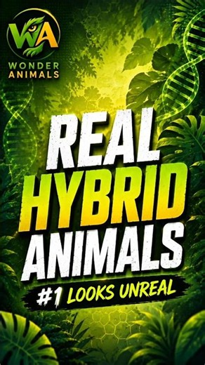 Top 3 Hybrid Animals That Actually Exist