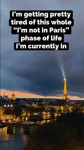 Paris at Night ✨Eiffel Tower Lights