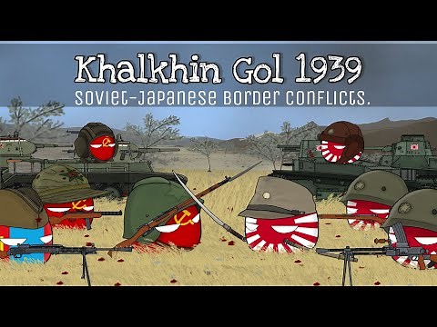 Khalkhin Gol 1939 | Countryballs | Soviet–Japanese border conflicts