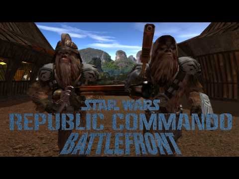 Star Wars Battlefront 2 Mods: Republic Commando Battlefront - Kashyyyk Islands (Wookies)