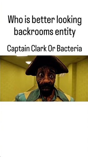 Backrooms // Captain Clark vs Bacteria #backrooms #captain #clark #captainclark #bacteria #fypage