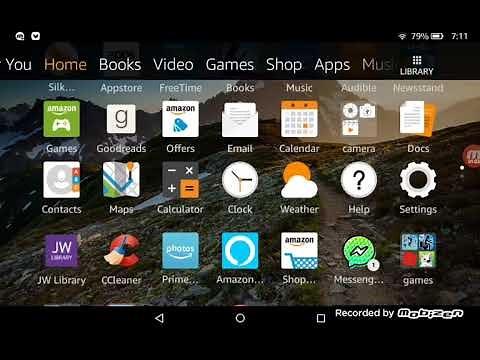 How to record ur screen on kindle fire