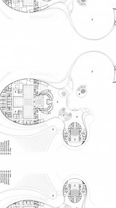 The HARBIN OPERA HOUSE designed by @madarchitects in 2015 This majestic masterpiece, designed by MAD Architects, resembles a shimmering iceberg rising from the Songhua Lake. Its futuristic, curved design reflects the city's rich history and cultural heritage, blending seamlessly into the snowy landscape. Did you know? The opera house's exterior is covered in smooth, white aluminum panels, creating an ethereal glow. Its grand theater seats 1,600 people and features a unique, swirling ceiling desi