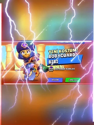 Gizemli 4 Kaos stars ile Bodyguard Bibi Çekirge Primo Piper Melodie kostüm aldık #brawlstars #shorts