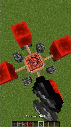 How To Make TNT Firework In Minecraft🤔 #minecraft #shorts