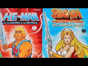 He-Man and the Masters Of The Universe & She-Ra: The Complete Series DVD Box Sets Unboxing + Review